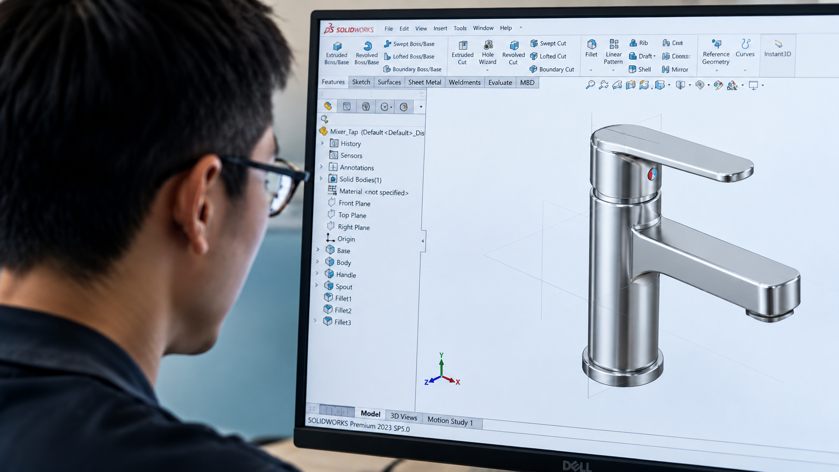 Supplier review with CAD drawing and product requirements